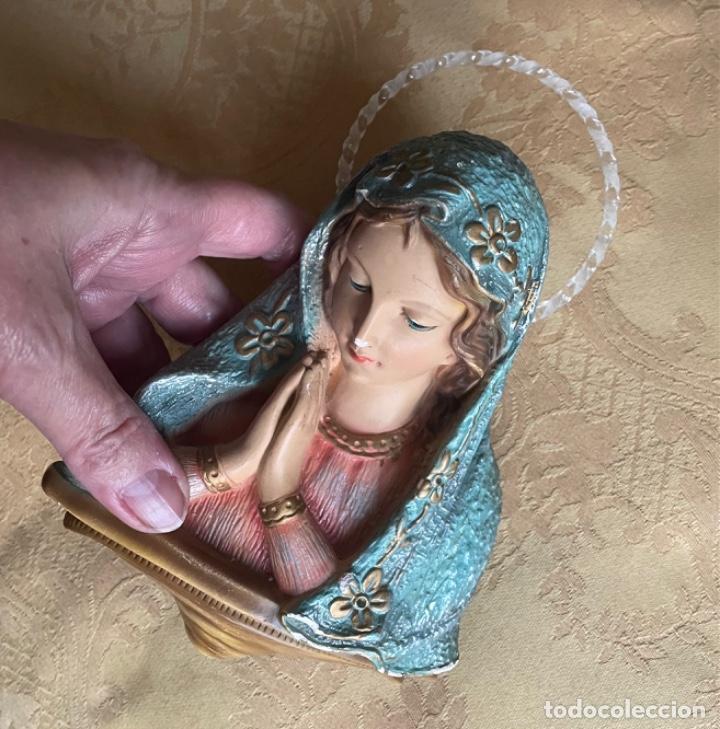Antig&uuml;edades: VIRGEN DE ESTUCO A&Ntilde;OS 60 - Foto 3