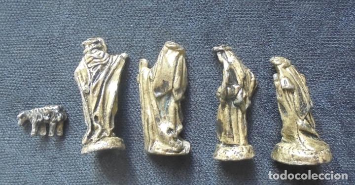 Antig&uuml;edades: 5 Piezas religiosas de metal - Foto 2