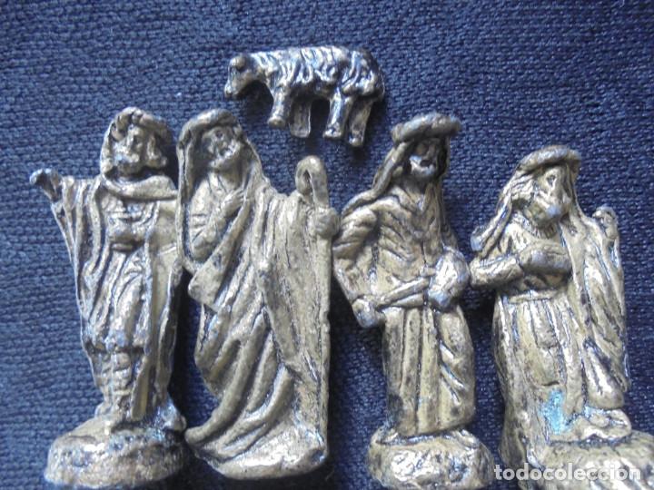 Antig&uuml;edades: 5 Piezas religiosas de metal - Foto 3