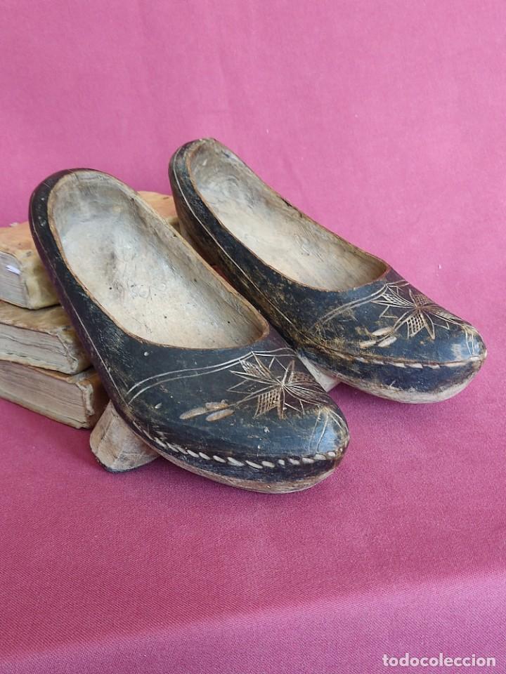 Antig&uuml;edades: ANTIGUAS ALMADRE&Ntilde;AS DE MADERA - Foto 2