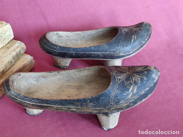 Antig&uuml;edades: ANTIGUAS ALMADRE&Ntilde;AS DE MADERA - Foto 7