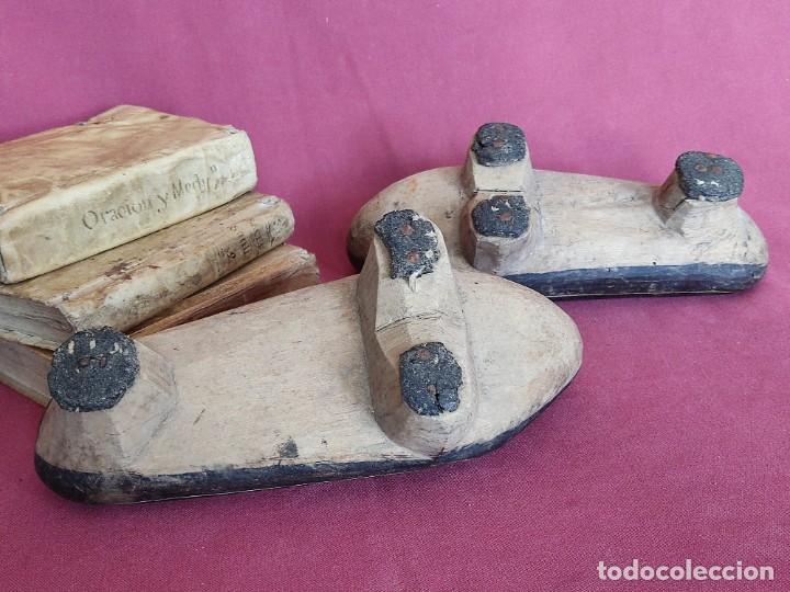 Antig&uuml;edades: ANTIGUAS ALMADRE&Ntilde;AS DE MADERA - Foto 8