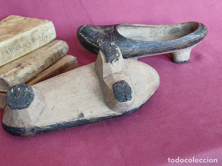 Antig&uuml;edades: ANTIGUAS ALMADRE&Ntilde;AS DE MADERA - Foto 9