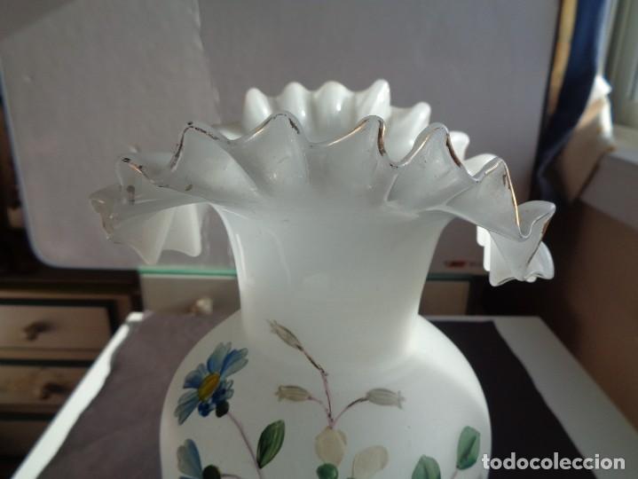 Antig&uuml;edades: JARRON DE OPALINA. 34 CM. - Foto 3