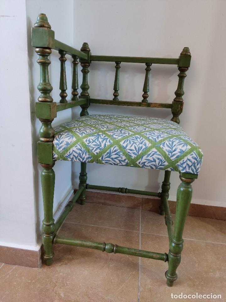 Antig&uuml;edades: ANTIGUA SILLA RINCONERA - Foto 2