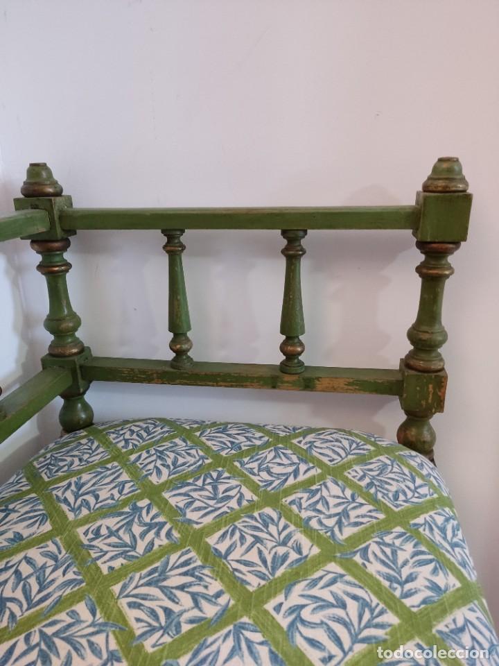 Antig&uuml;edades: ANTIGUA SILLA RINCONERA - Foto 6