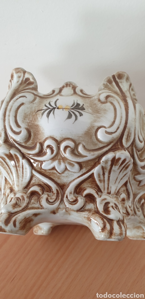 Antig&uuml;edades: Precioso centro de mesa estilo Capodimonte - Foto 7
