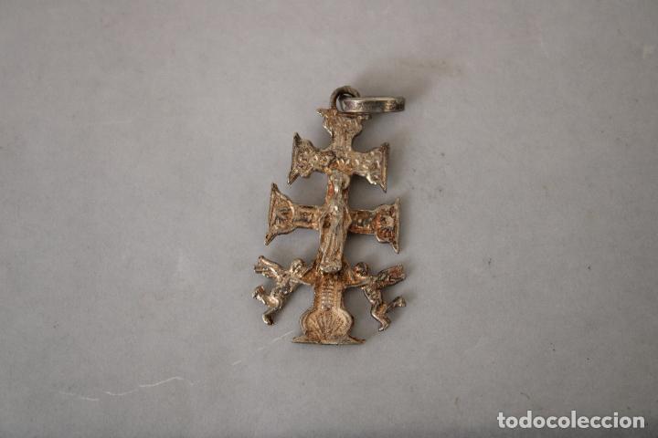 Antig&uuml;edades: cruz de caravaca plata - Foto 3