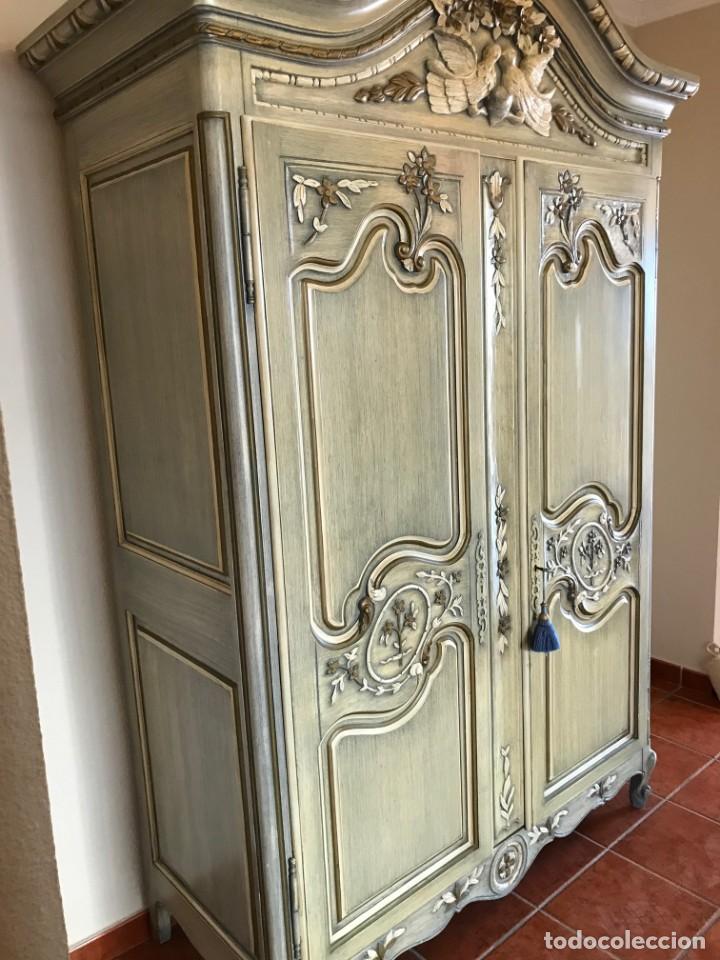 Antig&uuml;edades: MUEBLE ANTIC VALENCIANO ECHO A MANO - Foto 7