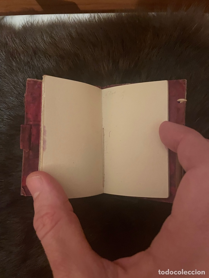 Antig&uuml;edades: carnet baile madreperla. nacar. 1880 - Foto 3