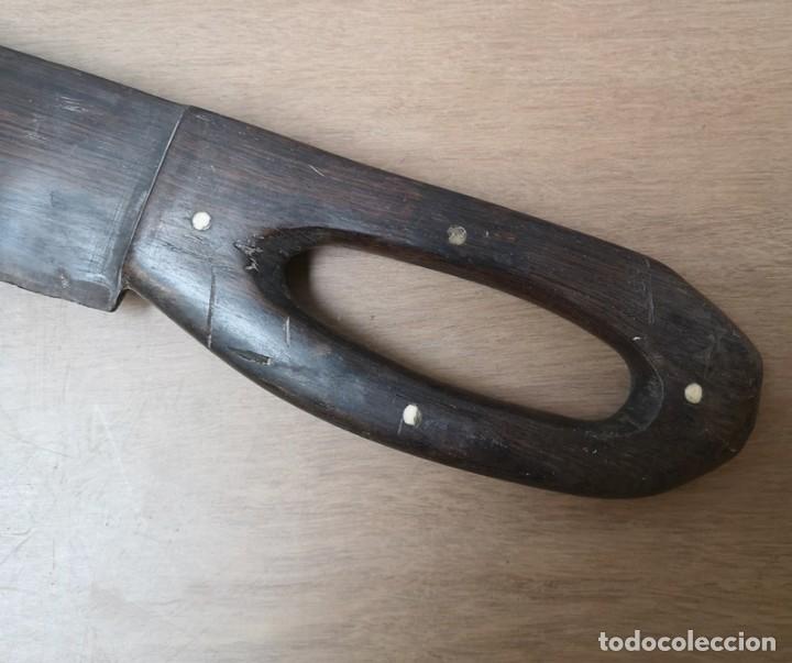 Antig&uuml;edades: Machete de Madera Antiguo - Foto 4