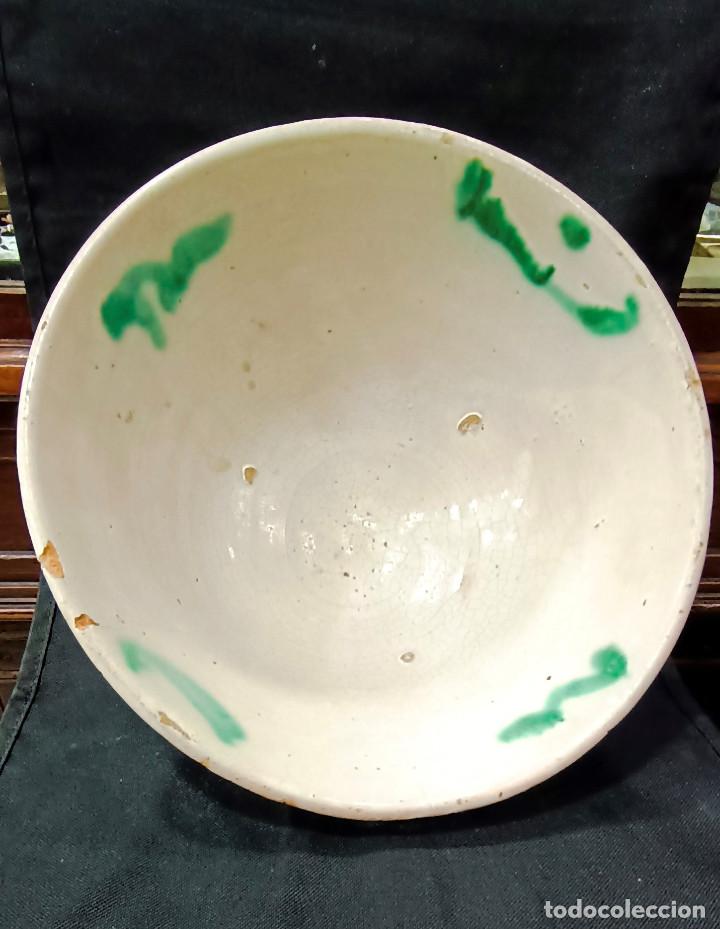Antig&uuml;edades: GRAN CUENCO;ALMOFIA;PLATO HONDO/ s.XIX OLIVARES-ZAMORA