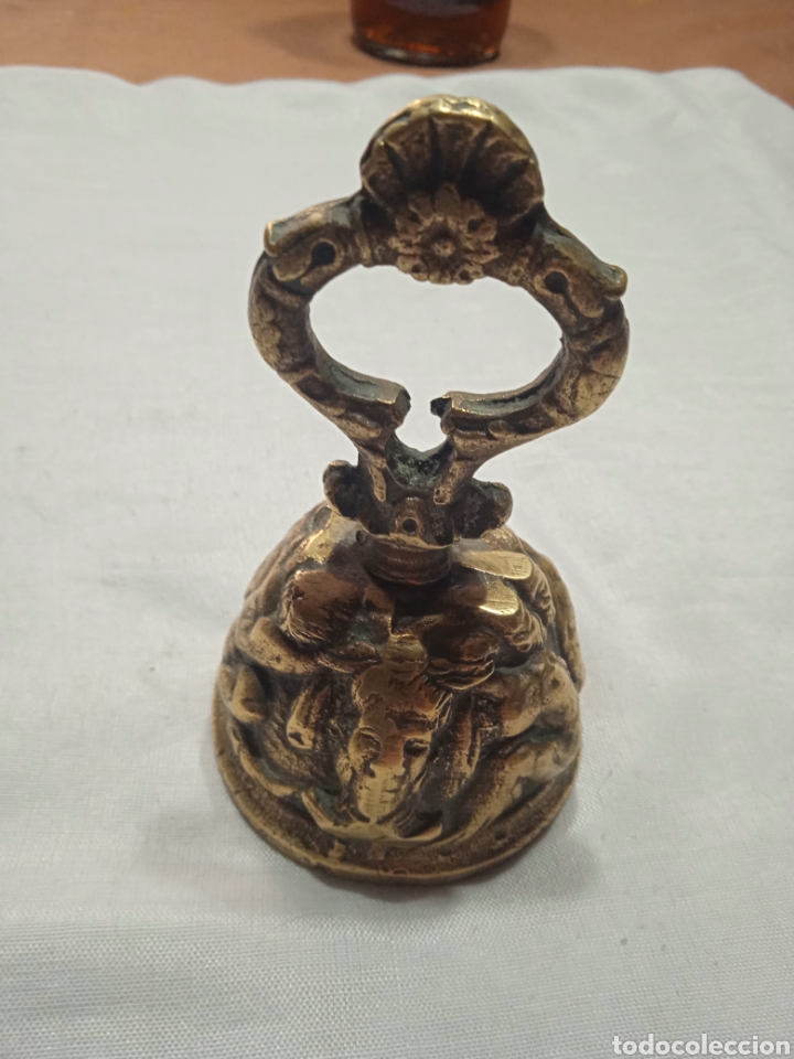 Antig&uuml;edades: Campana bronce - Foto 2