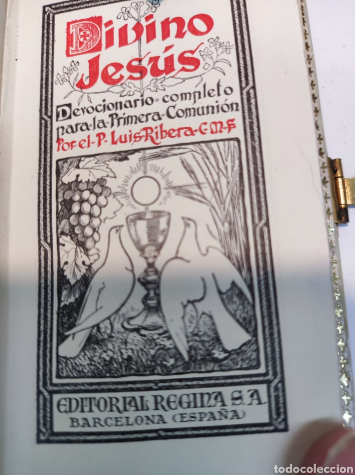 Antig&uuml;edades: Misal de Primera Comuni&oacute;n Divino Jes&uacute;s. - Foto 4