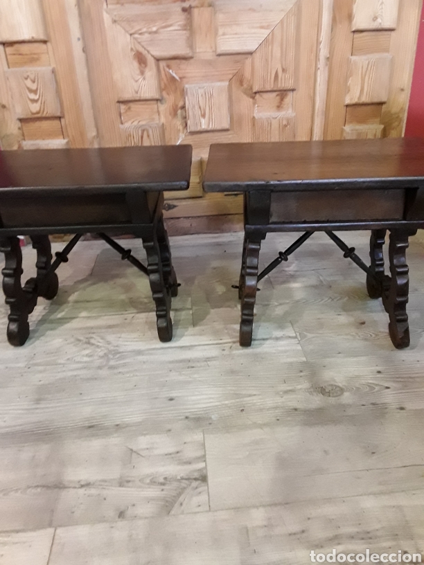 Antig&uuml;edades: Mesillas de nogal - Foto 3