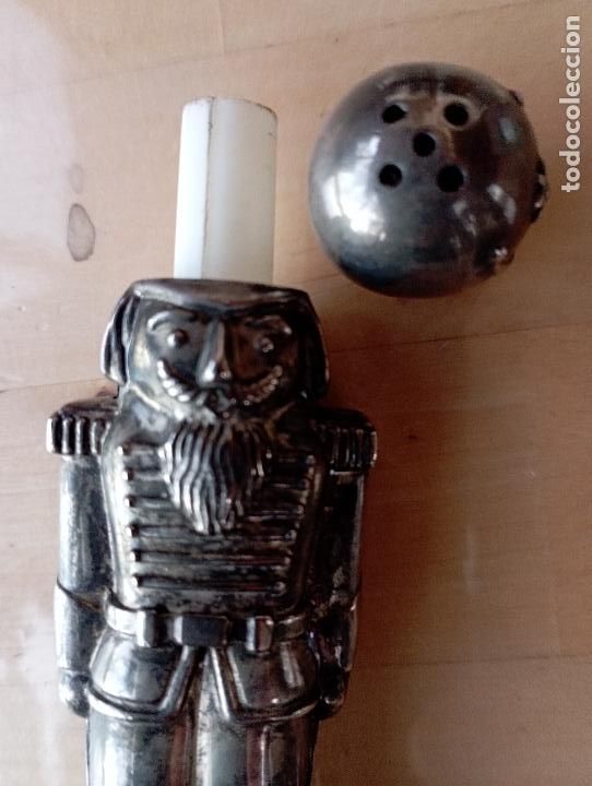 Antig&uuml;edades: GODINGER SILVER SOLDADO SALERO - Foto 4