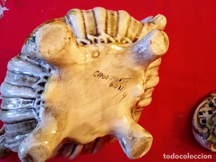 Antig&uuml;edades: Centro de mesa porcelana Capodimonti - Foto 6