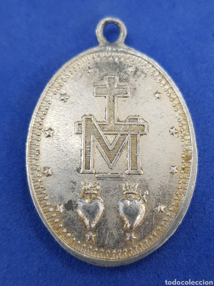 Antig&uuml;edades: Medalla Virgen Milagrosa - Foto 2
