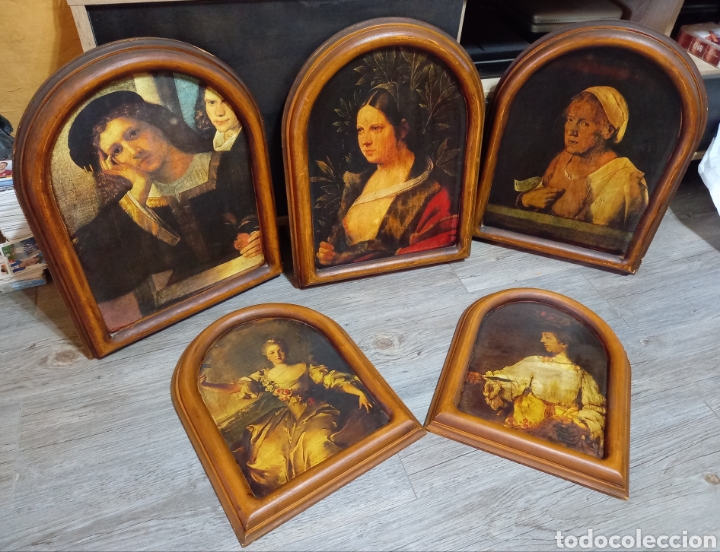 Antig&uuml;edades: BONITOS CUADROS REPRODUCCION GIORGIONE