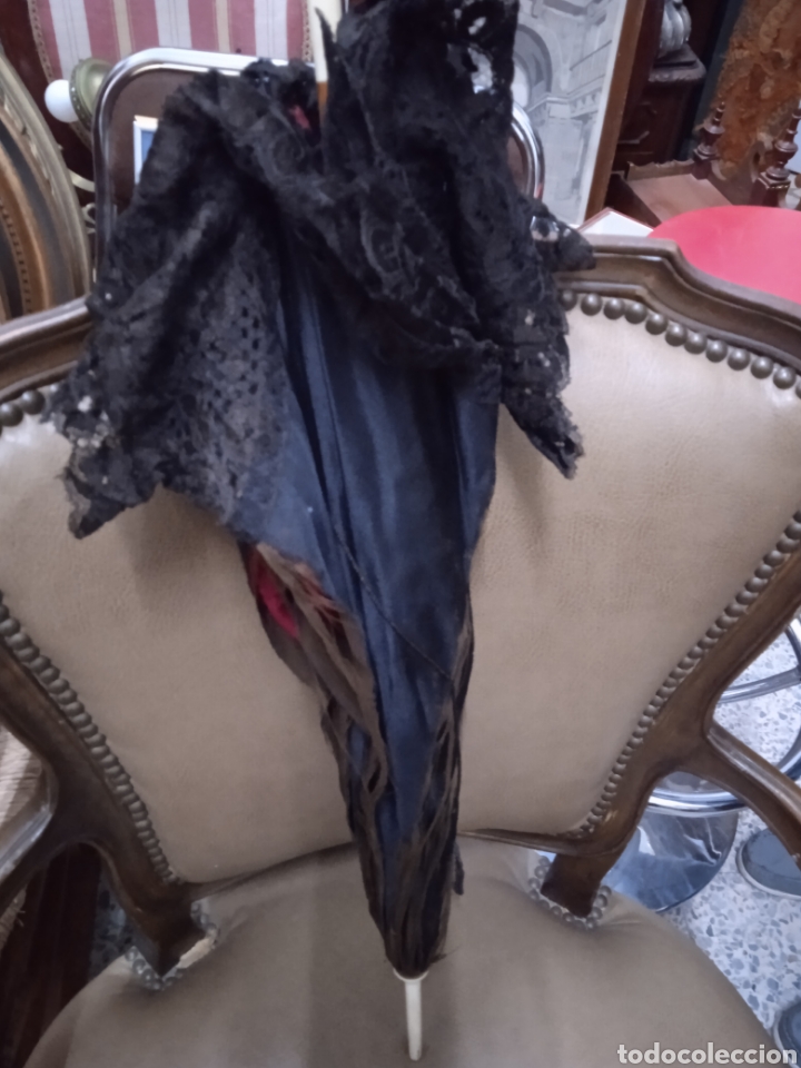 Antig&uuml;edades: Sombrilla de seda y marfil - Foto 14