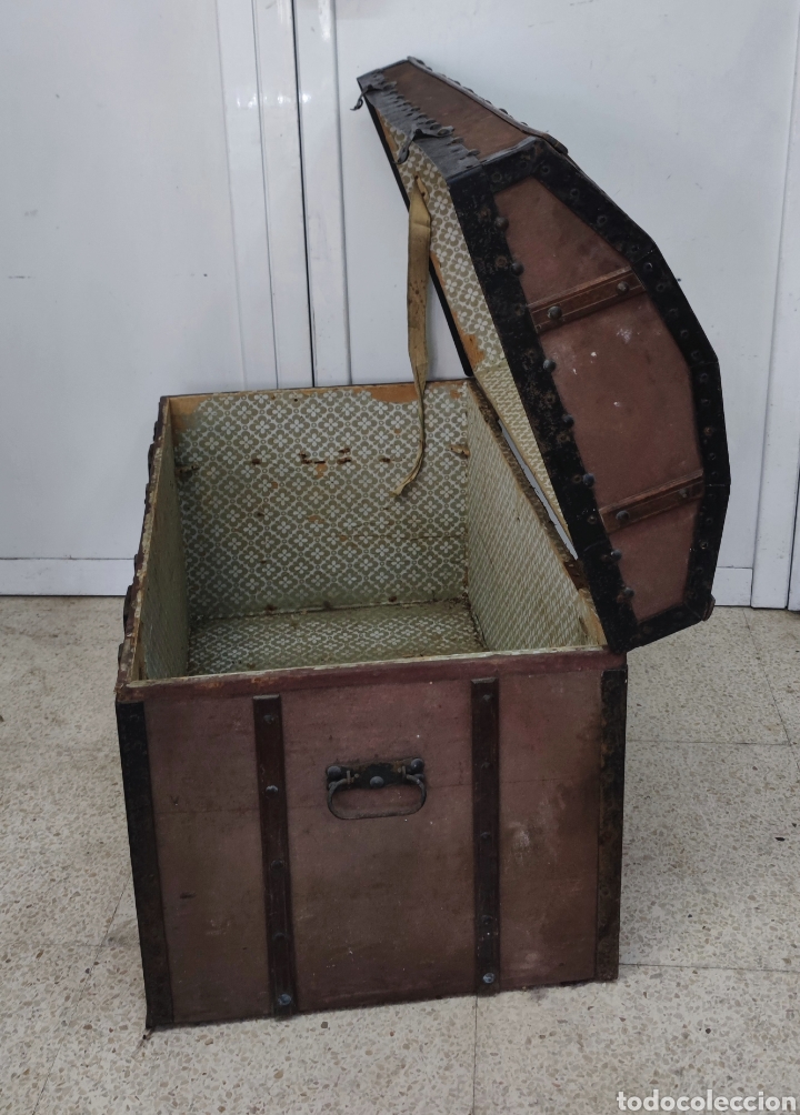 Antig&uuml;edades: Ba&uacute;l antiguo - Foto 5