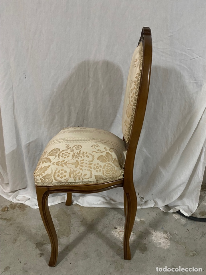 Antig&uuml;edades: Silla antigua de madera - Foto 2
