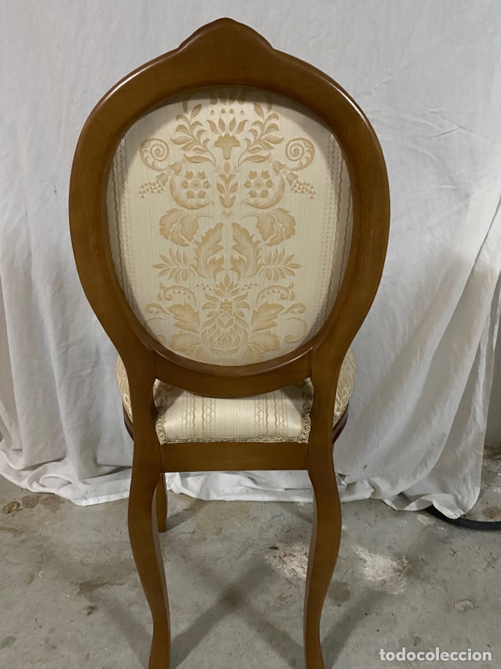 Antig&uuml;edades: Silla antigua de madera - Foto 3