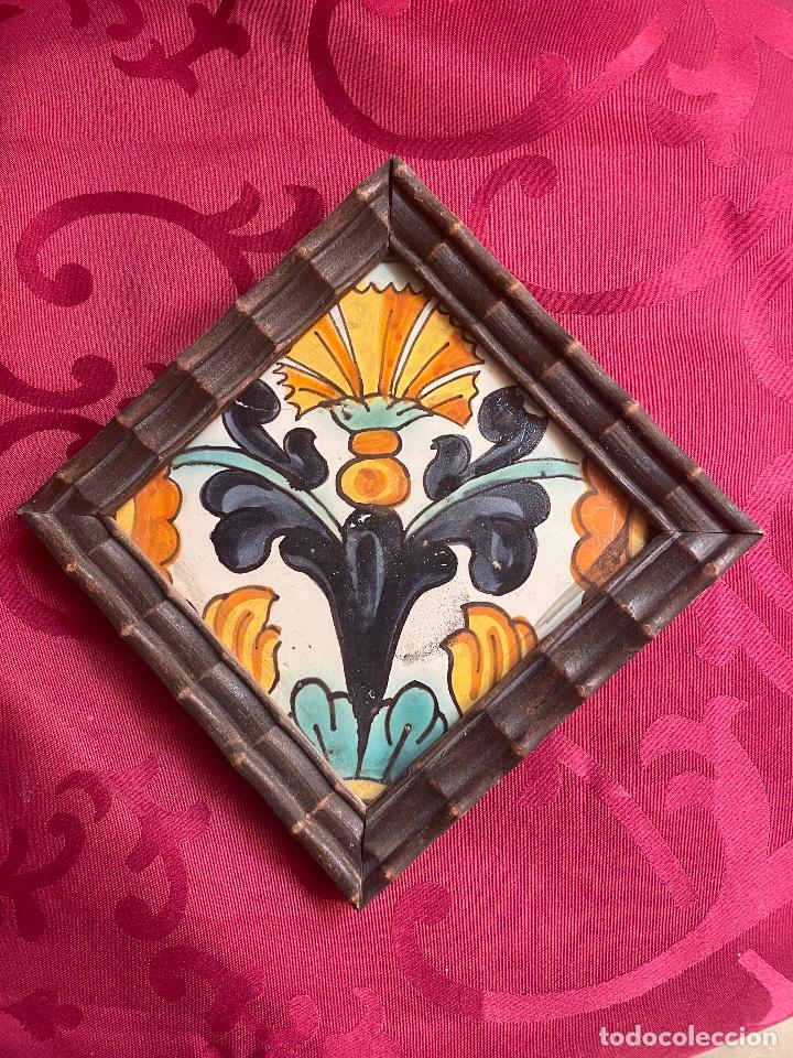 Antig&uuml;edades: Bonito azulejo antiguo - Foto 1
