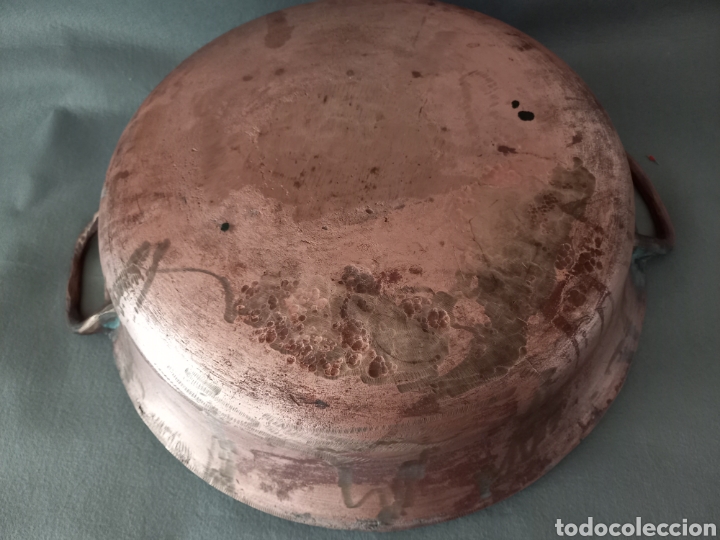 Antig&uuml;edades: OLLA DE BRONCE 48CM DIAMETRO - Foto 6