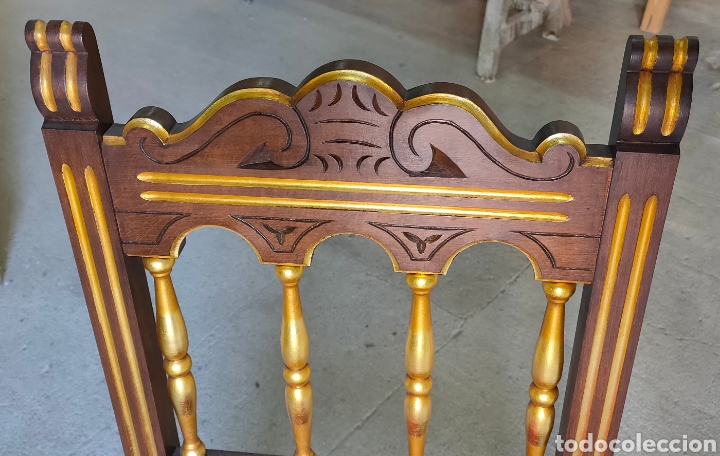 Antig&uuml;edades: Silla para sede, estilo espa&ntilde;ol - Foto 3
