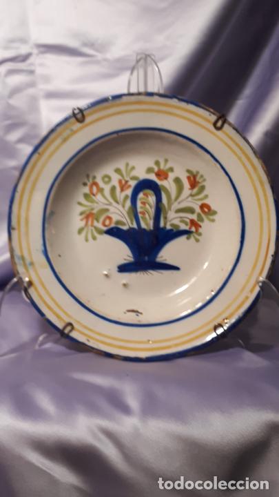 Antig&uuml;edades: Plato de Manises, siglo XIX - Foto 2