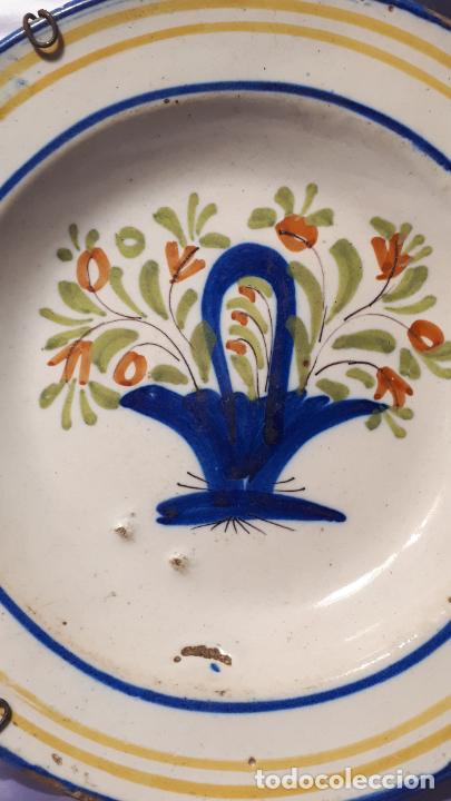 Antig&uuml;edades: Plato de Manises, siglo XIX - Foto 1