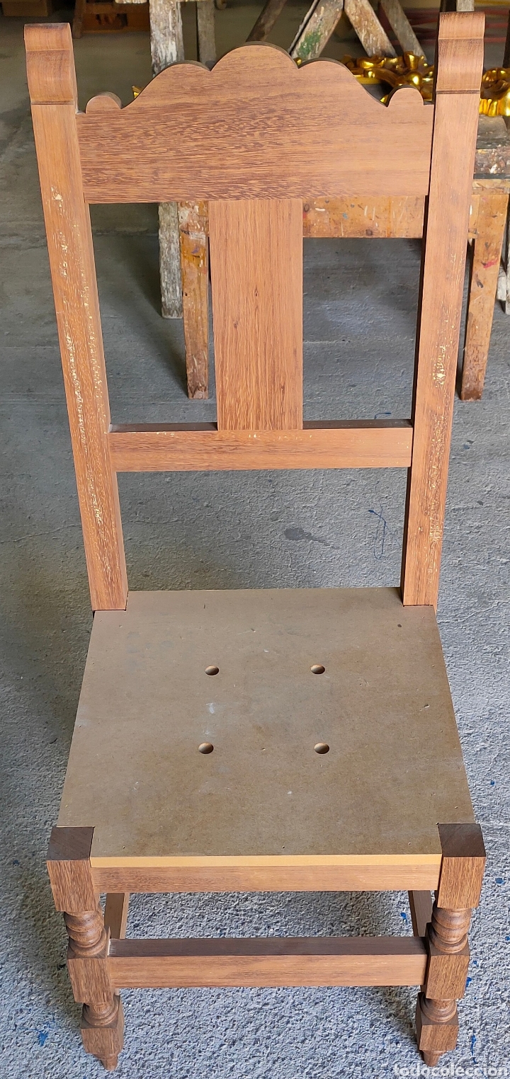 Antig&uuml;edades: Silla de madera de haya - Foto 3