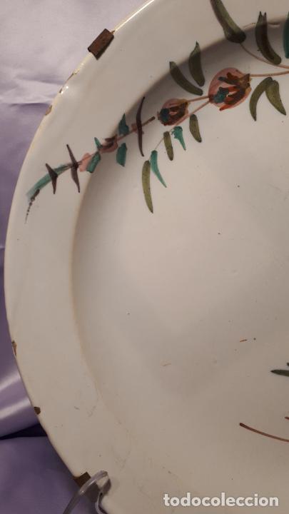 Antig&uuml;edades: Plato de Manises, siglo XIX. - Foto 3