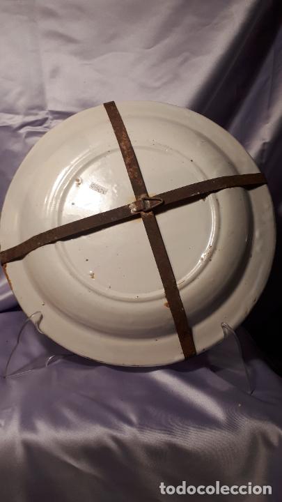 Antig&uuml;edades: Plato de Manises, siglo XIX. - Foto 4