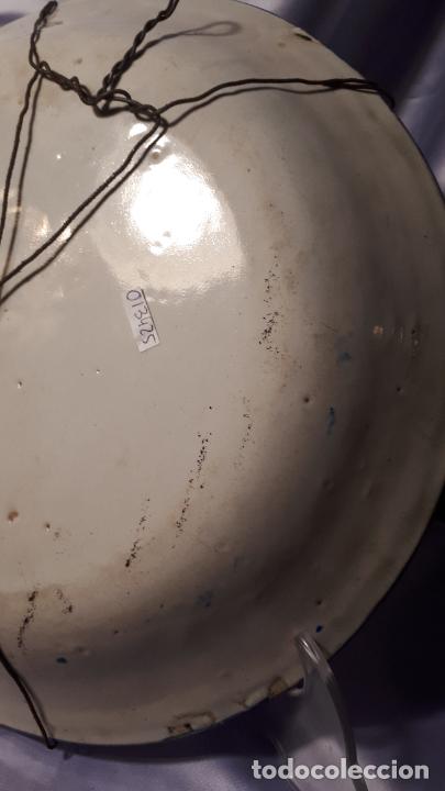 Antig&uuml;edades: Plato de Manises, siglo XIX. - Foto 4