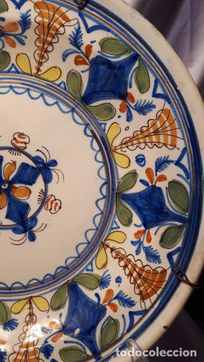 Antig&uuml;edades: Plato de Manises, siglo XIX. - Foto 3