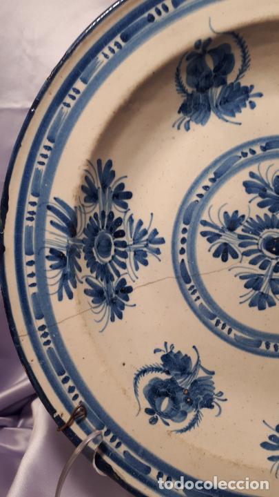 Antig&uuml;edades: Plato de Manises, siglo XIX. - Foto 2