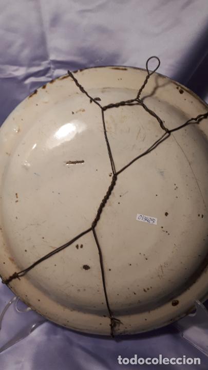 Antig&uuml;edades: Plato de Manises siglo XIX - Foto 4