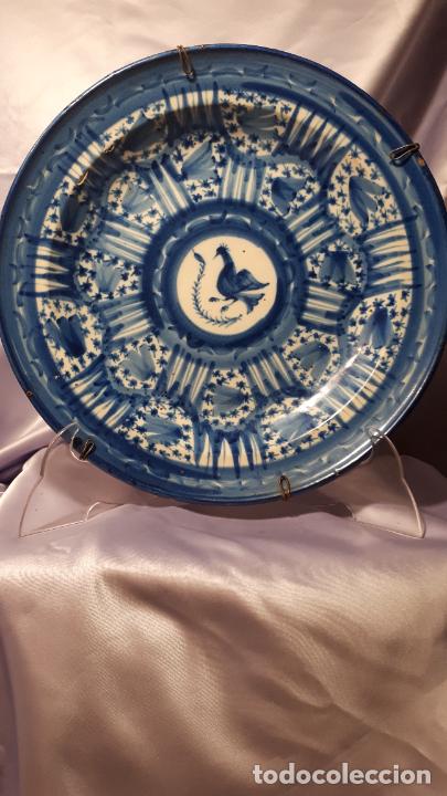 Antig&uuml;edades: Plato de Manises siglo XIX - Foto 1