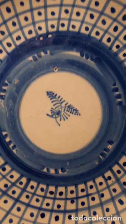 Antig&uuml;edades: Plato de Manises, siglo XIX. - Foto 4