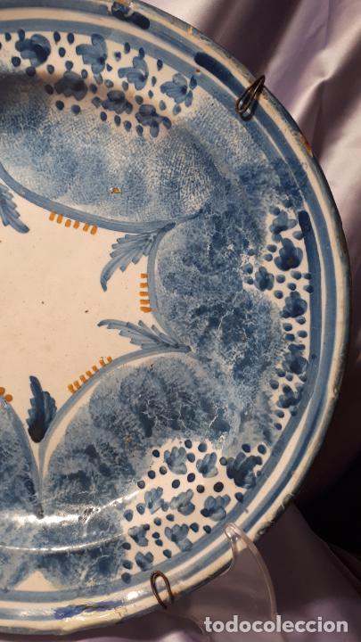 Antig&uuml;edades: Plato de Manises, siglo XIX. - Foto 5