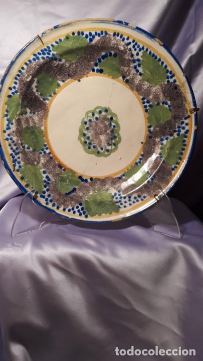 Antig&uuml;edades: Plato de Manises, siglo XIX. - Foto 1
