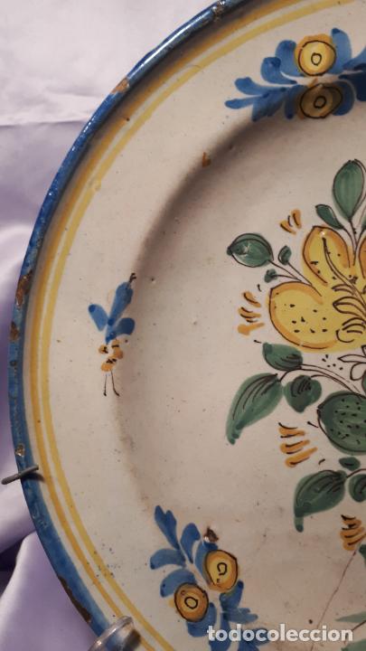 Antig&uuml;edades: Plato de Manises, siglo XIX. - Foto 2