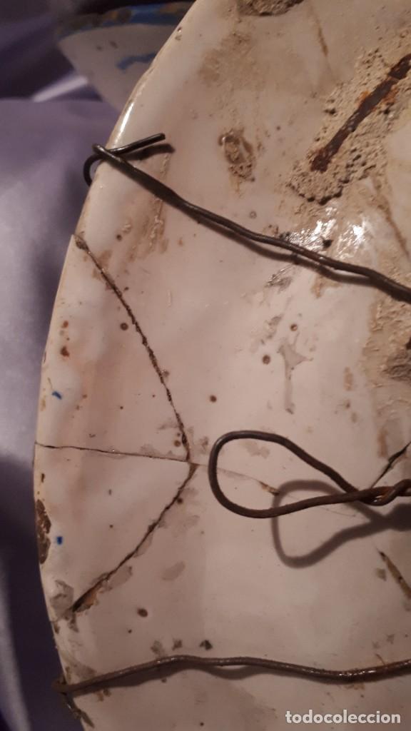 Antig&uuml;edades: Plato de Manises, siglo XIX - Foto 6