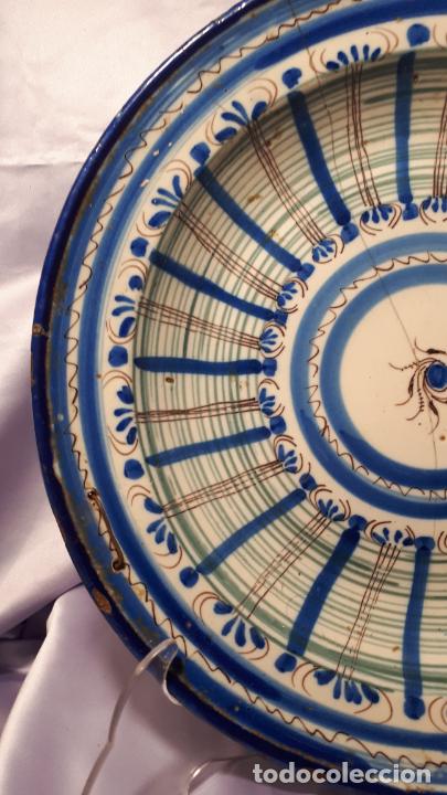 Antig&uuml;edades: Plato de Manises, siglo XIX. - Foto 2