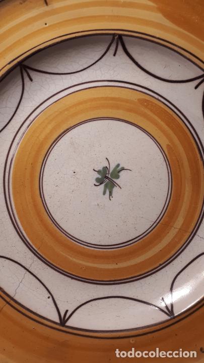 Antig&uuml;edades: Plato de Manises, siglo XIX. - Foto 3