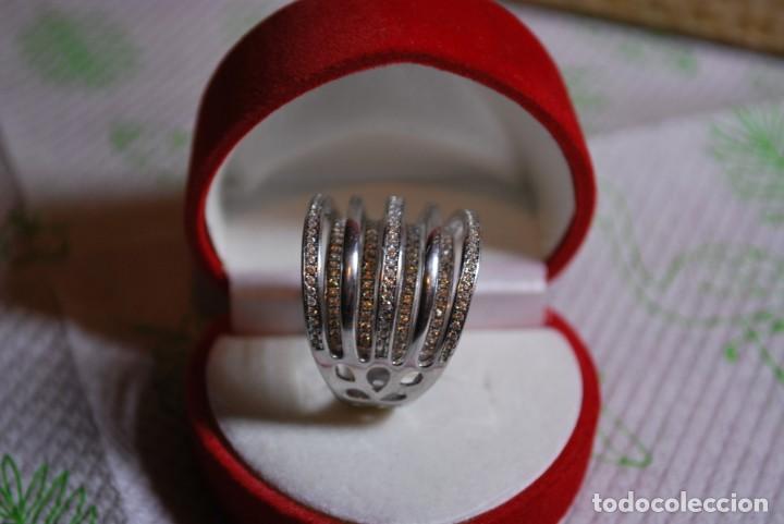 Antig&uuml;edades: Anillo de plata DE LEY con 155 PIEDRAS . - Foto 1
