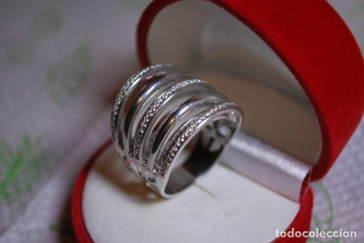 Antig&uuml;edades: Anillo de plata DE LEY con 155 PIEDRAS . - Foto 2