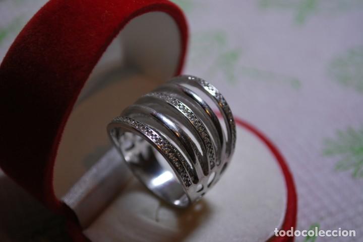 Antig&uuml;edades: Anillo de plata DE LEY con 155 PIEDRAS . - Foto 3